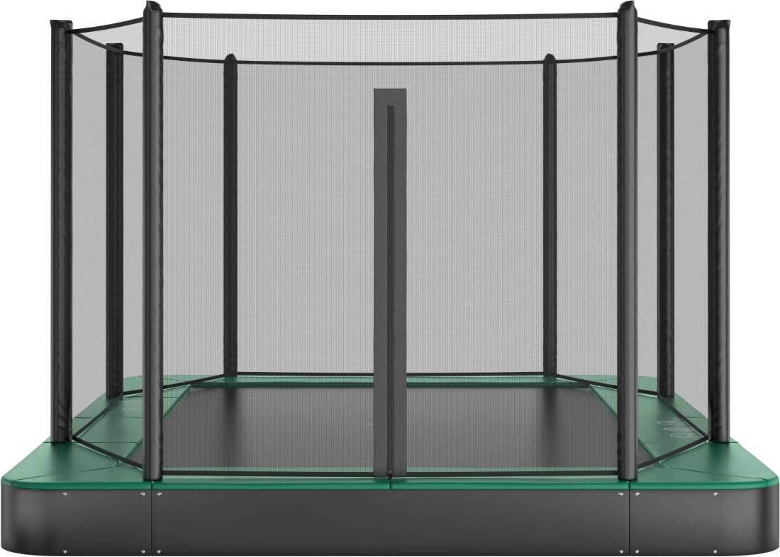Akrobat 10ft x 6ft Orbit Flat Rectangular Trampoline