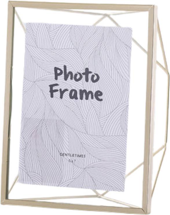 Multi photo frames Geometric Shape Metal Picture Frames Multi Functional Photo Frame