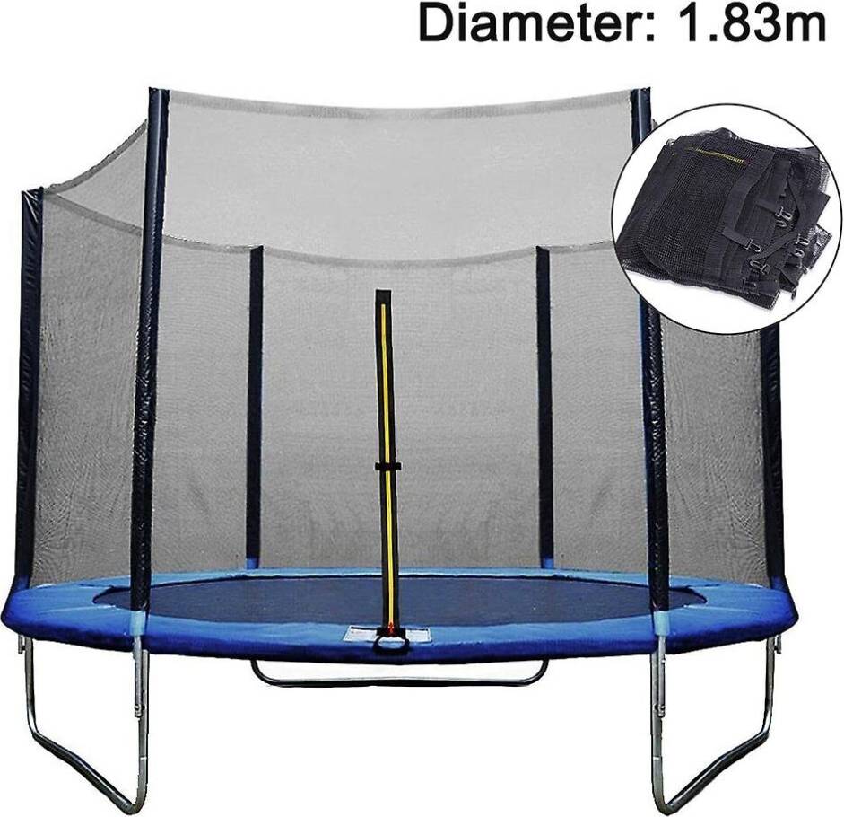 6ft trampoline with enclosure 6ft Strong Security Trampoline Net