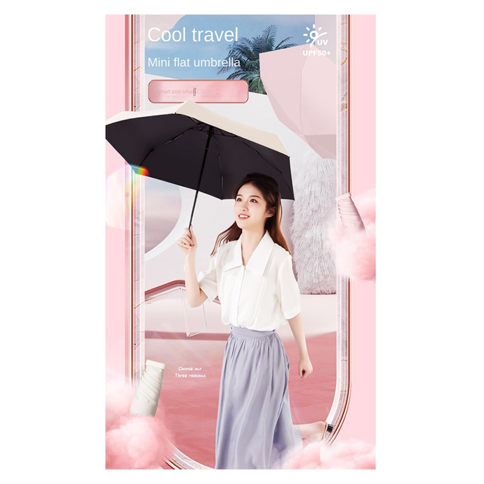 Spactz 6-Rib Portable Pocket Umbrella