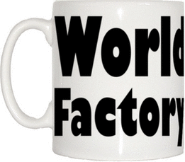 TeeTreeDesigns World's Best Factory Worker Mug Cup
