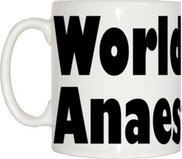 TeeTreeDesigns World's Best Anaesthetist Mug Cup