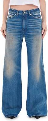 Clara Mid Rise Relaxed Jeans - Jane Blue