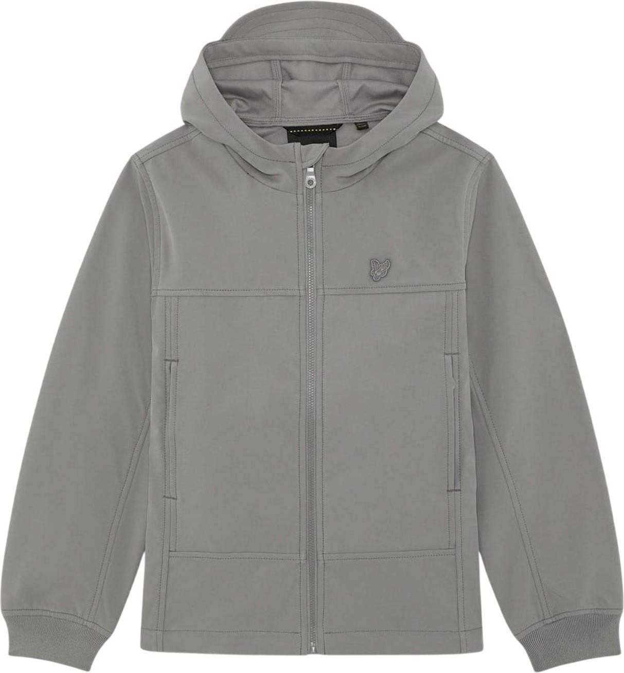 Lyle & Scott Tonal Eagle Softshell Jacket Grey