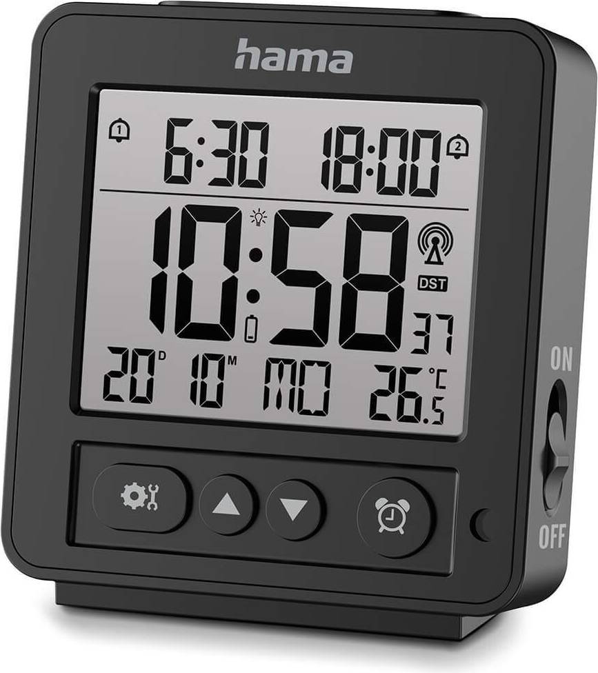 Alarm clock Hama Digital Alarm Clock Rhodos DCF