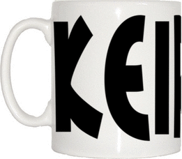 TeeTreeDesigns Keiron Name Mug Cup