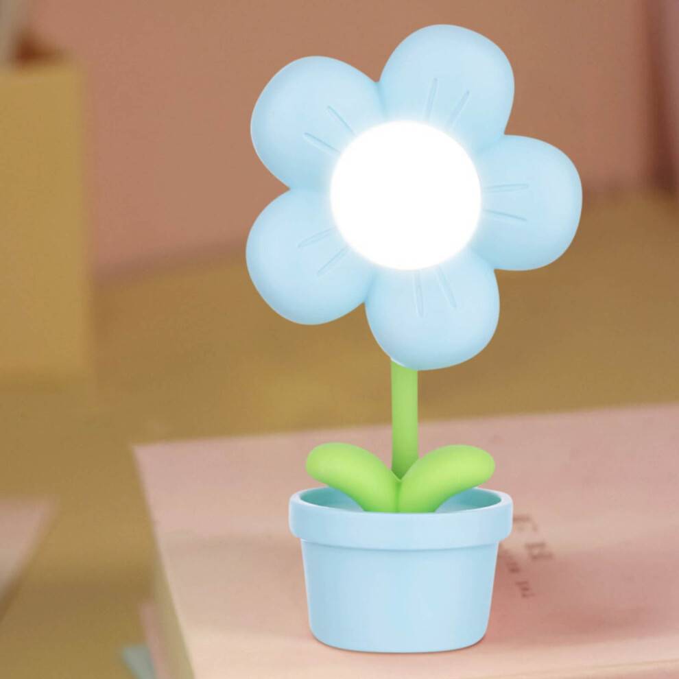 Portable LED Mini Flower Decor Night Light