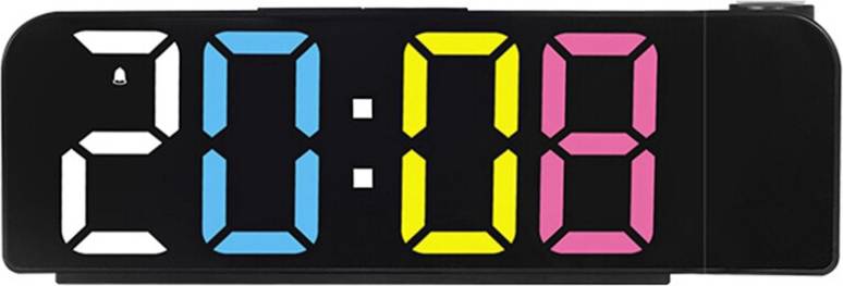 Kopinma Projection Alarm Clock LED Font Display
