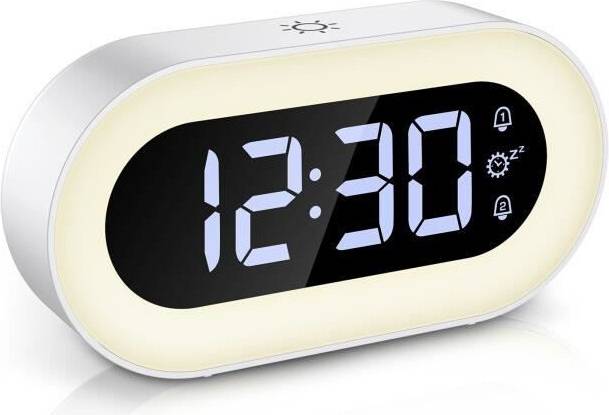Digital led clock Private Label Digital LED Alarm Clock With Night Light