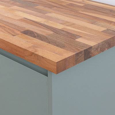 Domli Solid Walnut Kitchen Worktop 2M