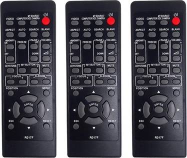 Sodial R017F Projector Remote Control 3x