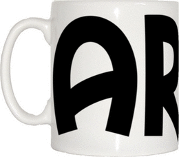TeeTreeDesigns Aron Name Mug Cup