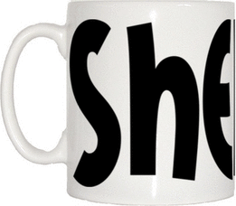 TeeTreeDesigns Sherry Name Mug Cup