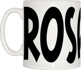 TeeTreeDesigns Rosalind Name Mug Cup