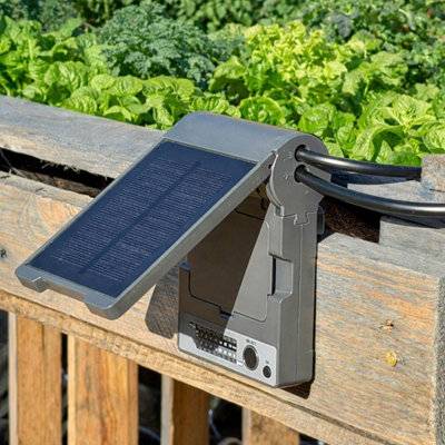 Solar Drip Irrigation Kit Automatic Garden Plant Watering System