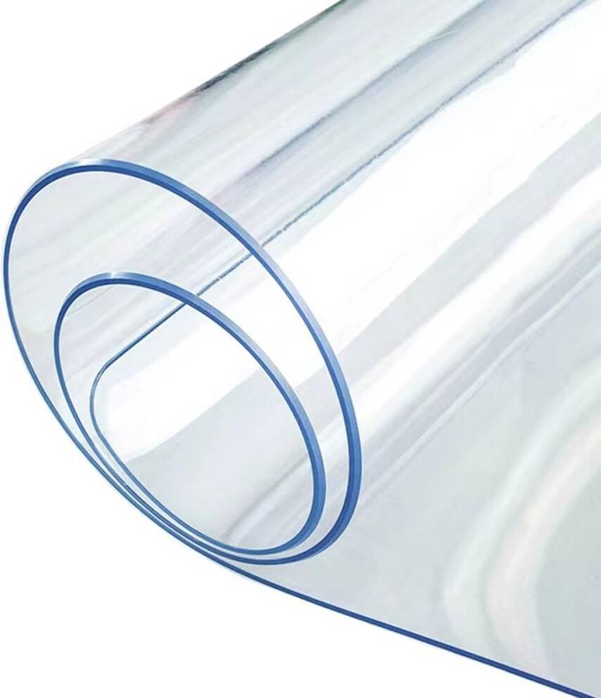 Carpet protector for office chair Transparent PVC Vinyl Table Protector 12x12in