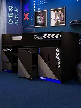 X-Rocker Octane Midsleeper Gaming Cabin Bed