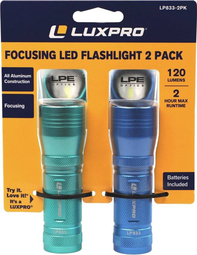 2pk Focusing LED Flashlight