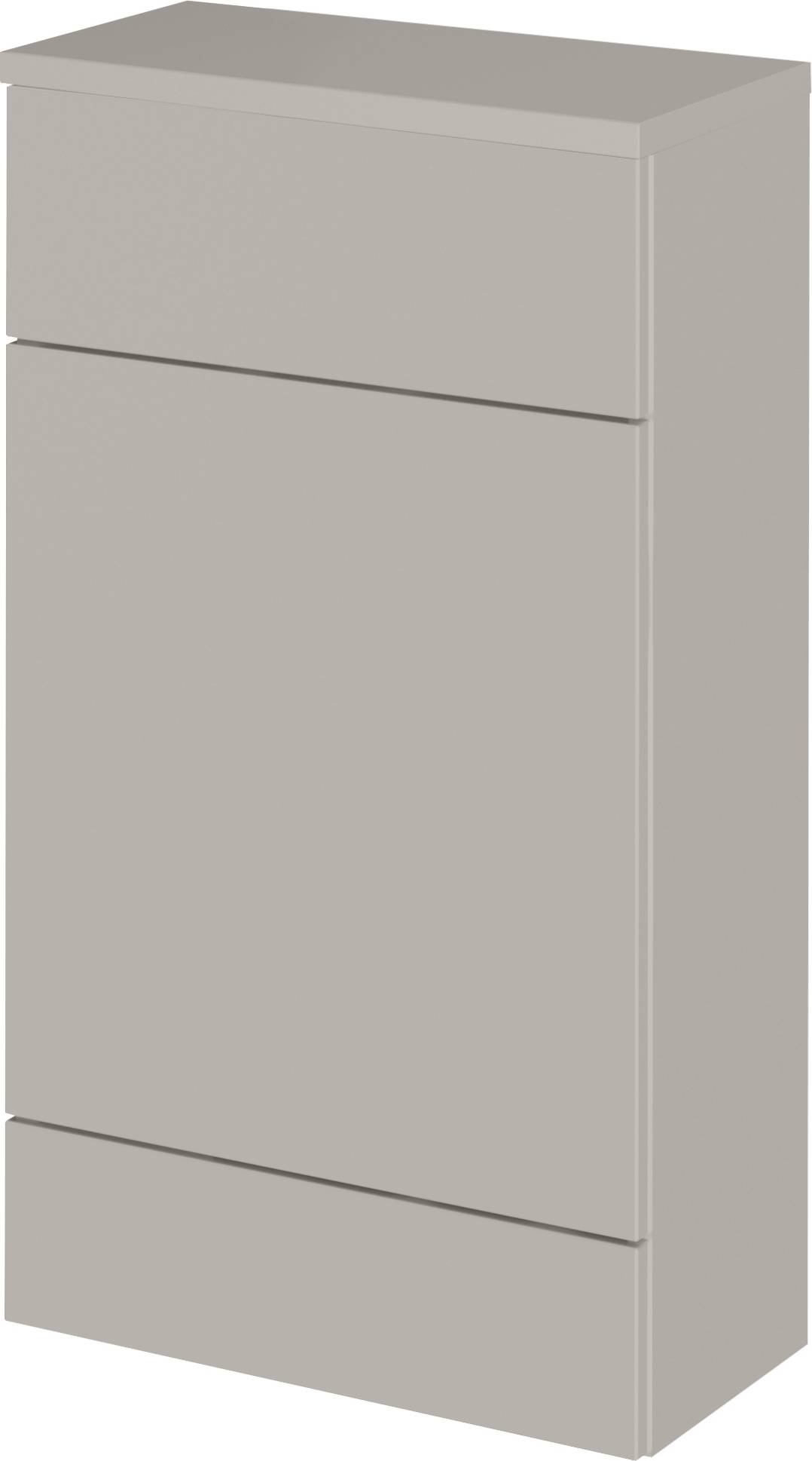 Hudson Reed Fusion Compact Toilet Unit Matt Pebble Grey