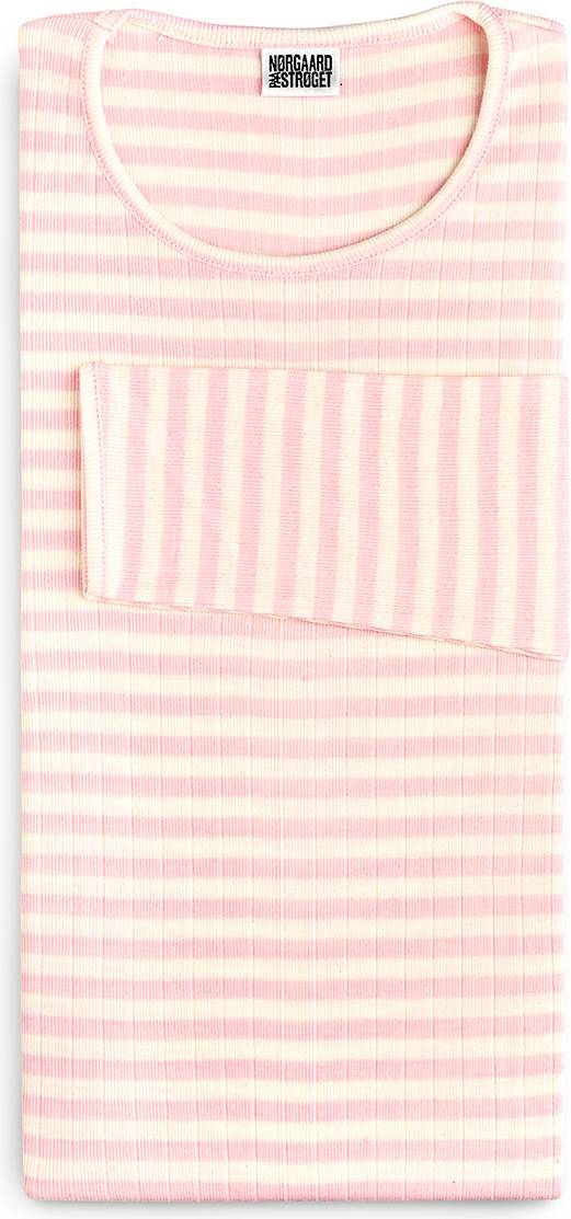 Bluse - Rosa/Ecru