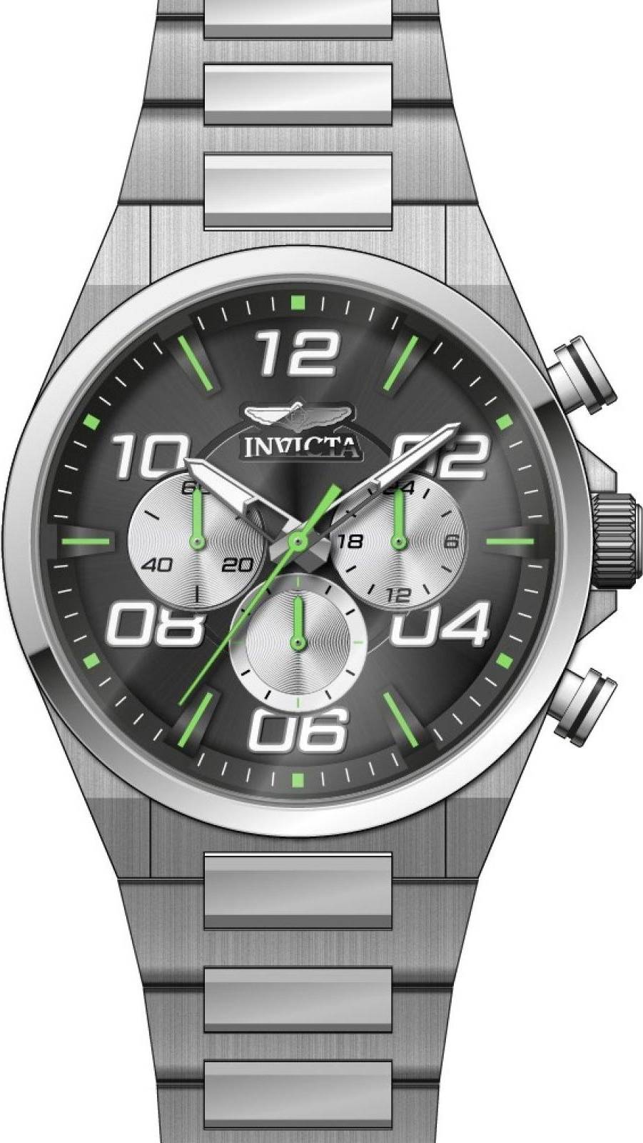 Invicta Speedway 50427 Herrklocka Rostfritt Stål