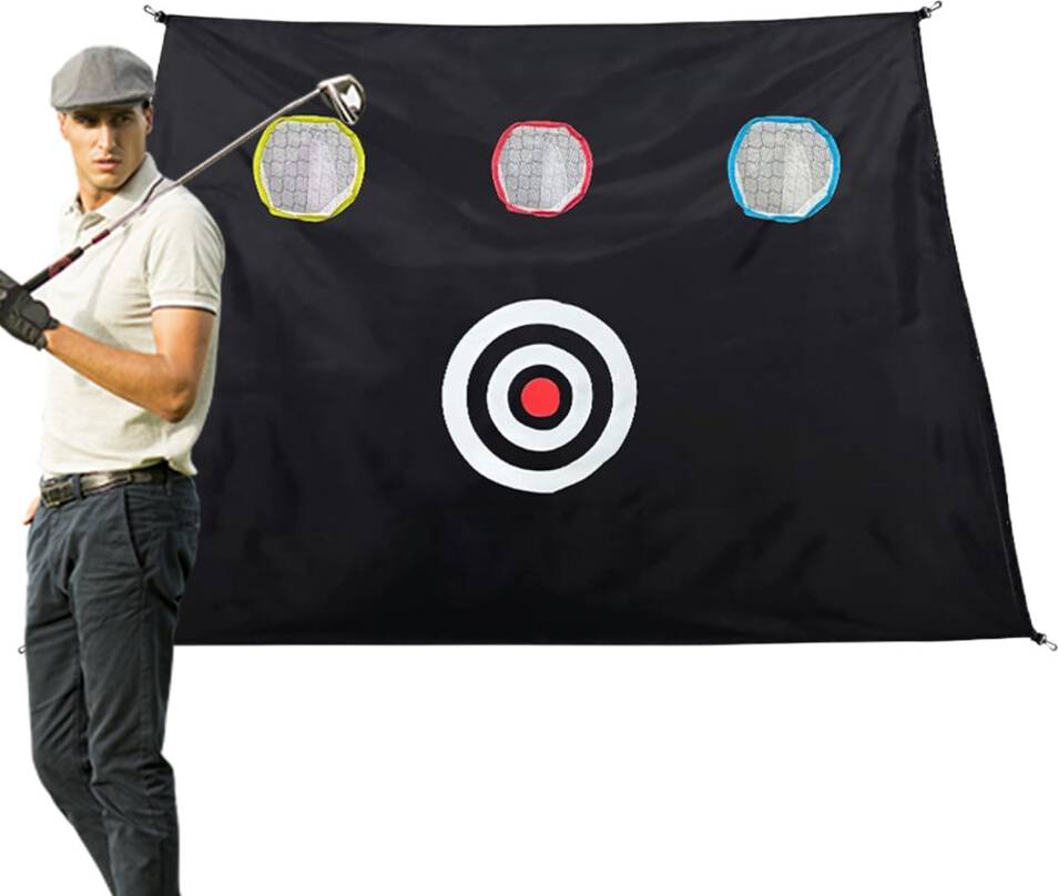 Golf Target Cloth Practice Hitting Net