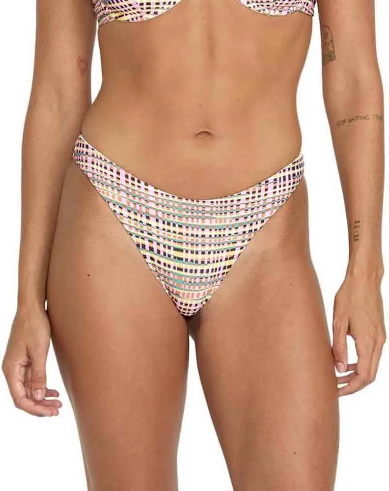 Volcom Crossed Path Skimpy Bikini Bottom - Multi