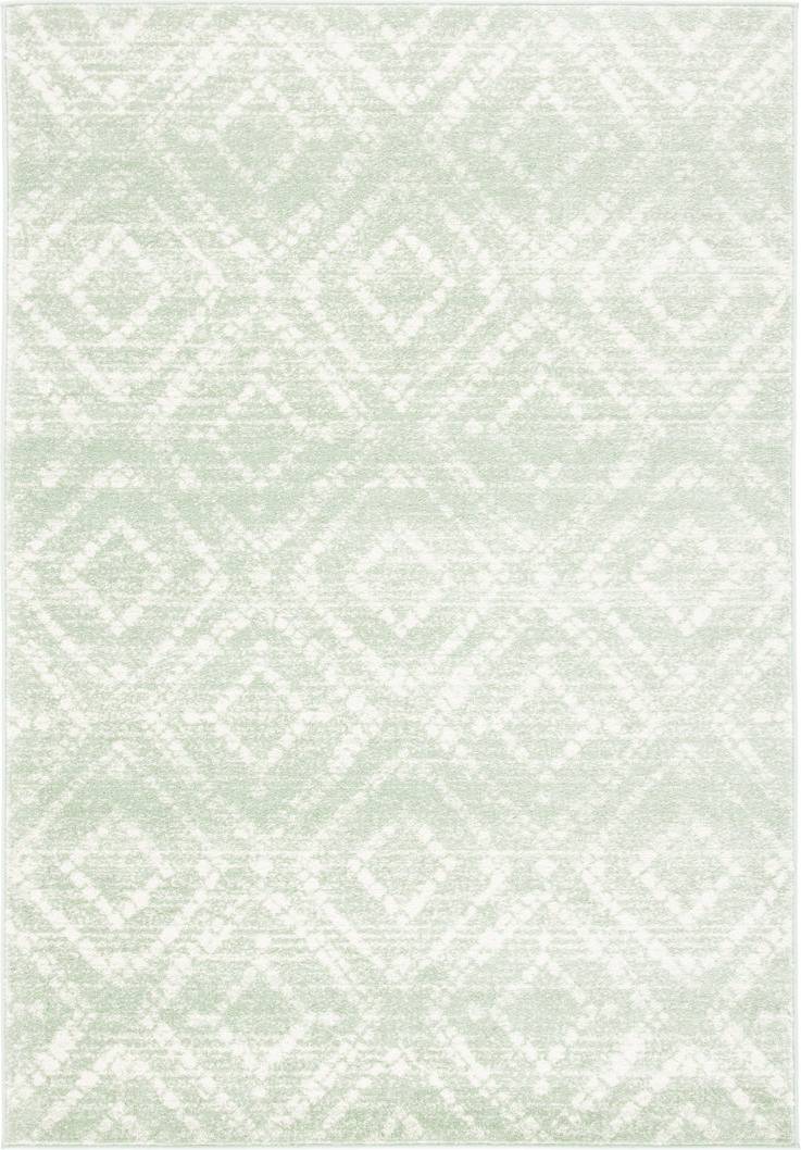 Brayden Studio Adirondack Area Rug Ivory Green