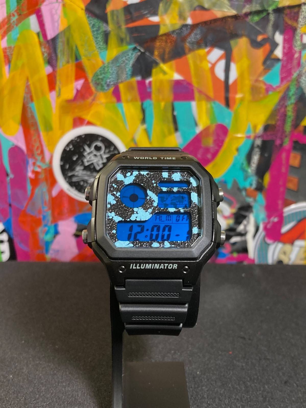 Casio ae1200 Casio Custom World Time AE1200 Ice Mod