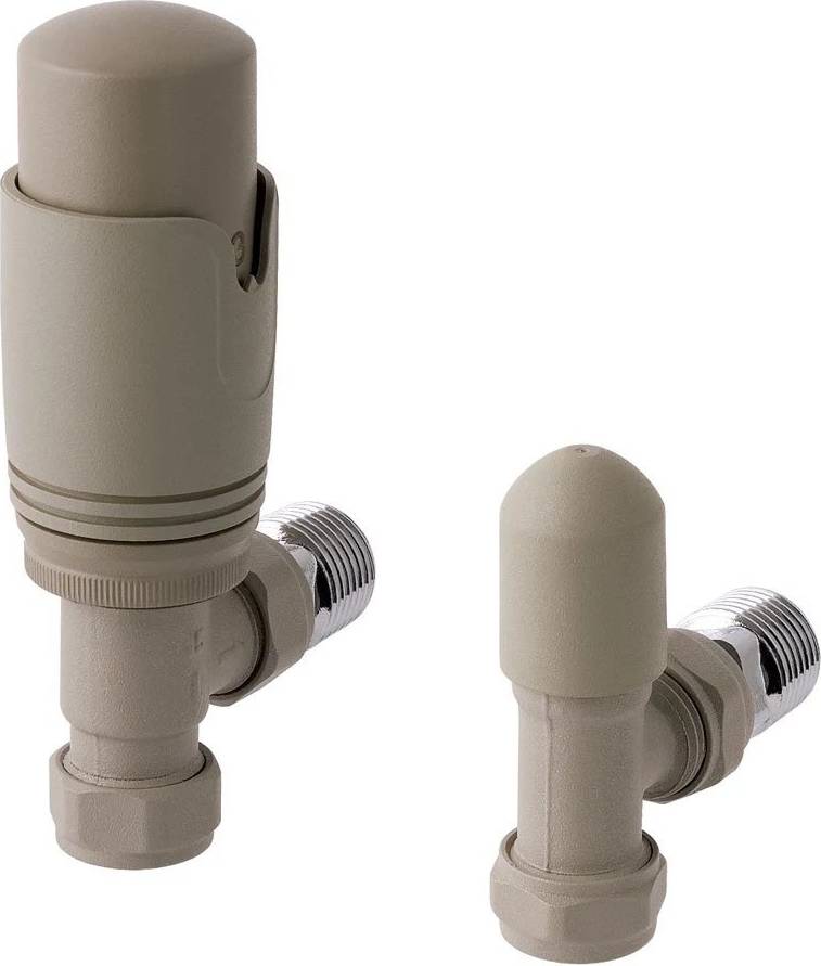 Solaro 15mm Thermostatic Radiator Valve Lockshield