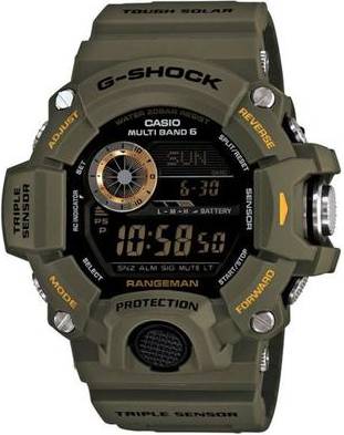 Solar gshock Casio Tactical Rangeman G-Shock Solar Atomic Watch