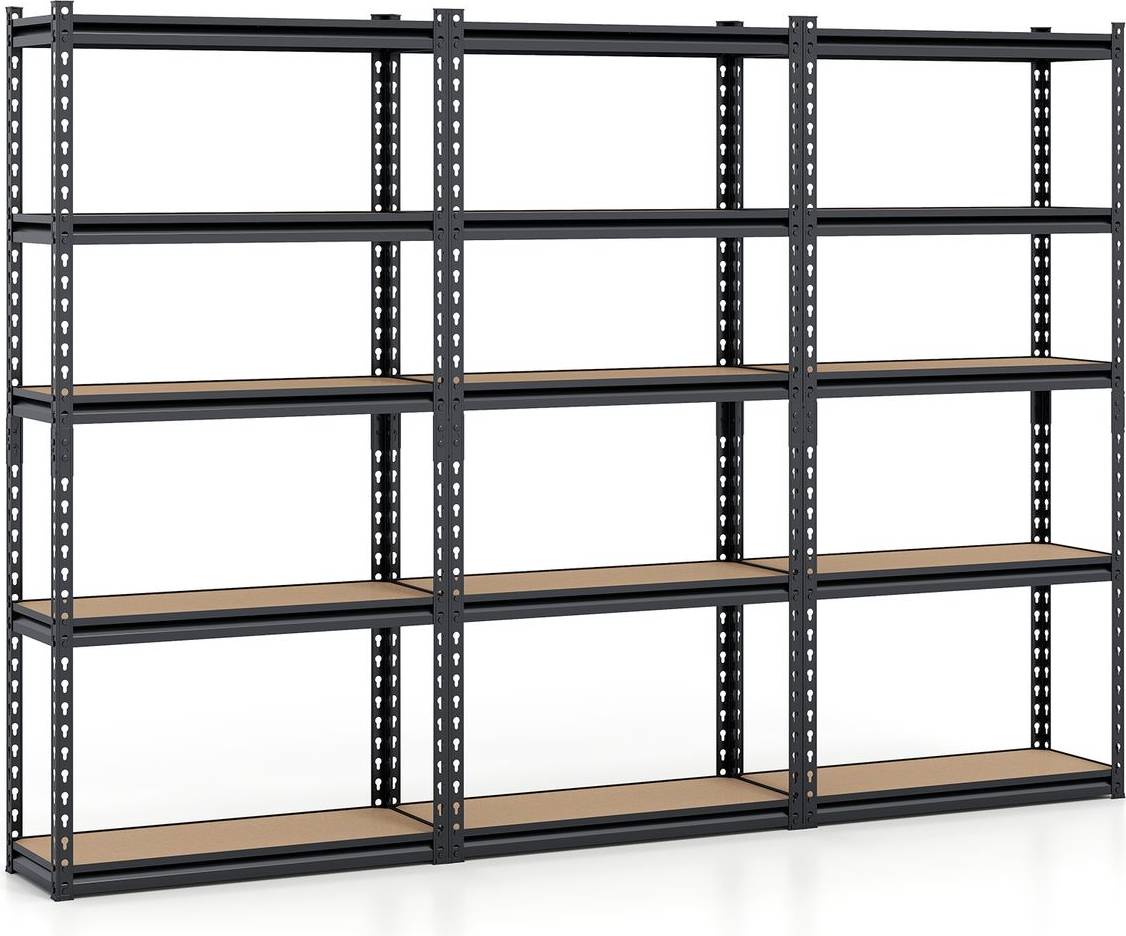 Costway Kids Green Ride On Push Car Train Shelving System