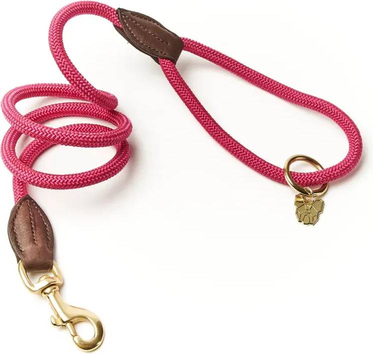Digby & Fox Fine Rope Lead Pink