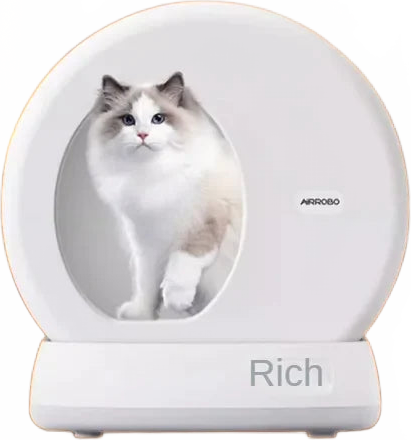 Automatic cat litter box Smart Automatic Cat Litter Box Enclosure Large Capacity
