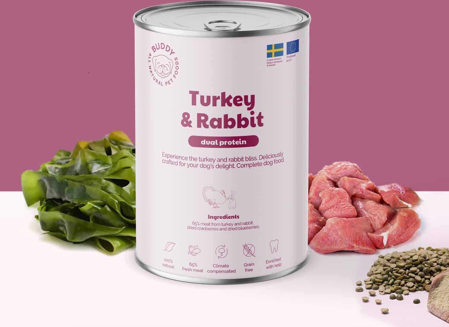 Turkey Rabbit 6x400g