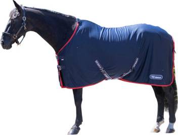 Whitaker Whitaker Rastrick V2 Standard-Neck Horse Cooler Rug - Navy