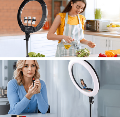 Led ring light Shein 18-Inch LED Ring Light Strip