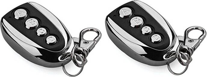 Torribaly 2Pcs 433.92MHz Universal Remote Control