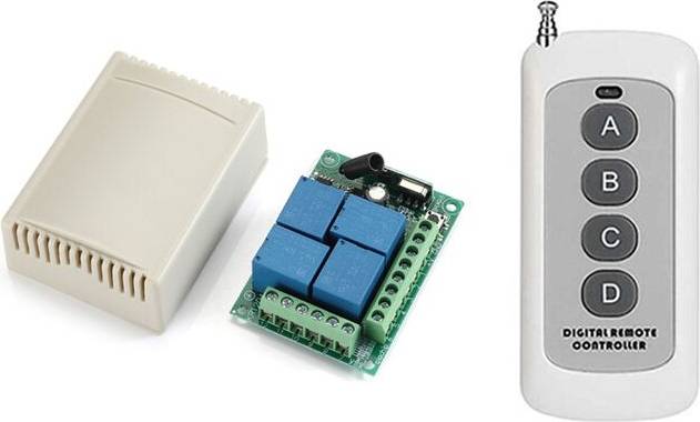 Typecat Wireless Remote Control 4 Channel 433Mhz