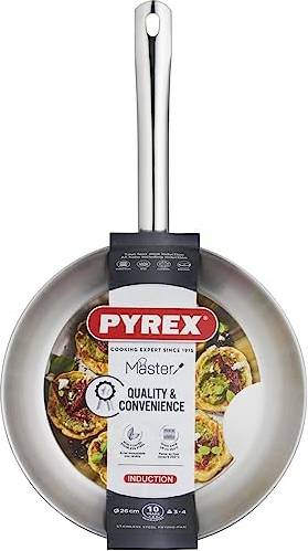 Pyrex Frying Pan Master Stainless Steel 28cm