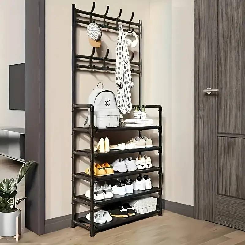 Temu 5-Layer Multifunctional And Hat Shoe Rack