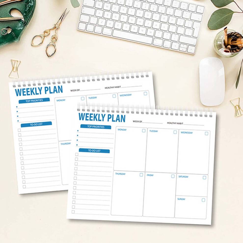 Weekly planner Weekly Planner Notepad 7.5x10 Inches