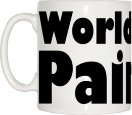 TeeTreeDesigns World's Best Painter Mug Cup