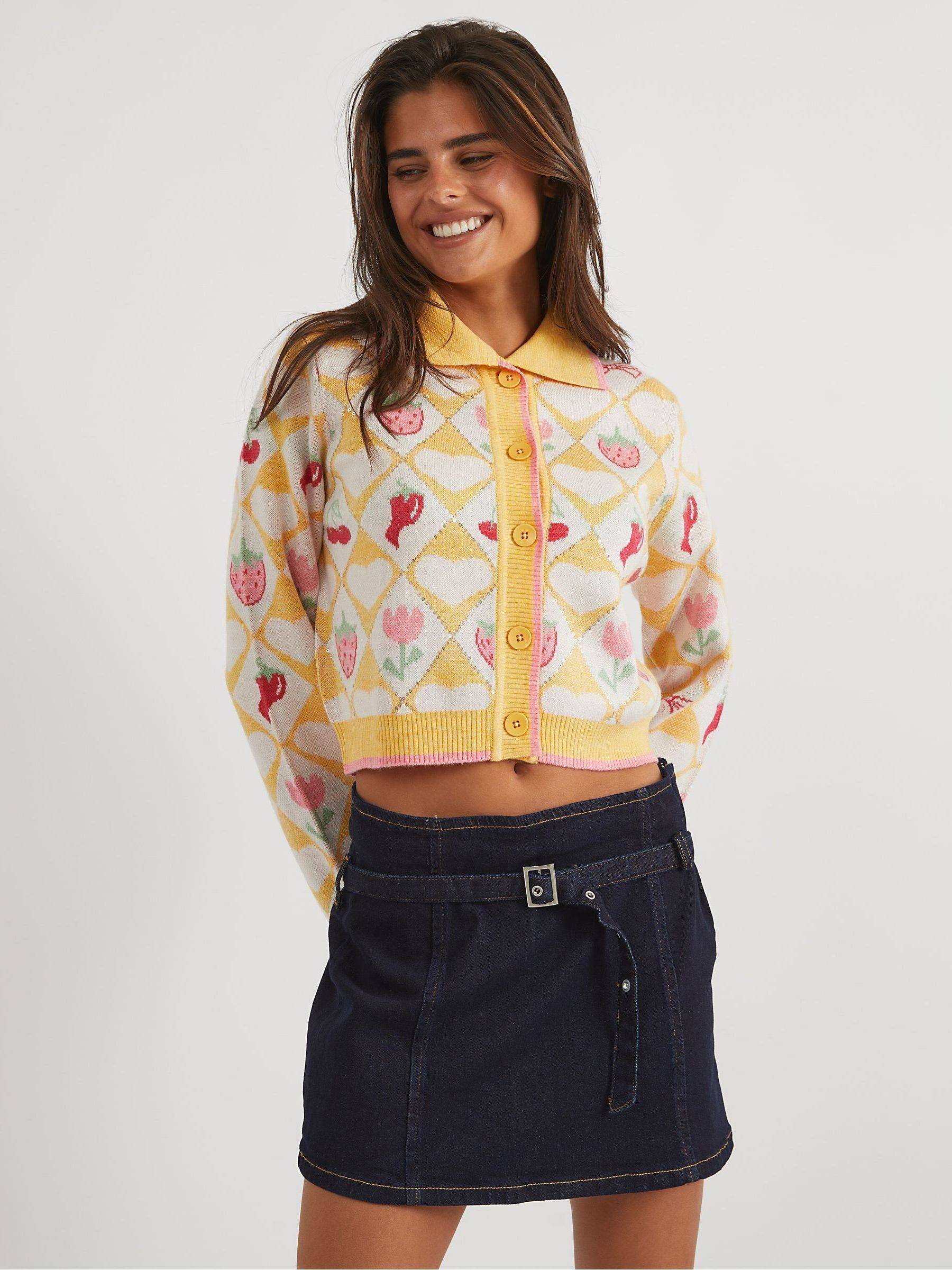 Cardigan Floreale - Rombi