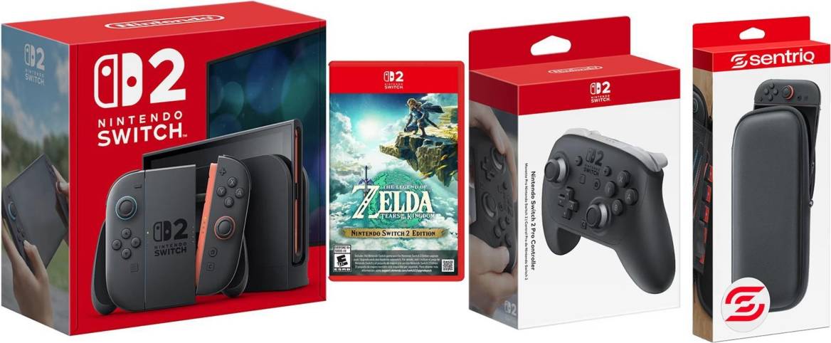 Nintendo switch zelda Nintendo Switch 2 Console Pro Controller Case
