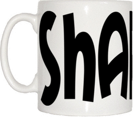 TeeTreeDesigns Sharlene Name Mug Cup