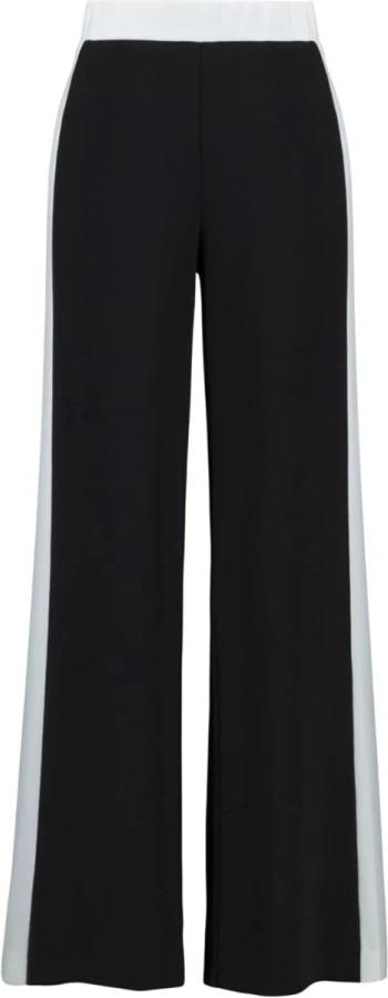 Joseph Ribkoff Flarede Bicolor Bukser - Sort