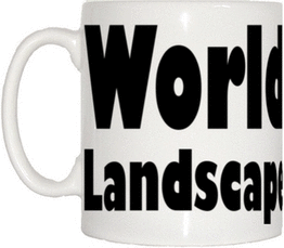 TeeTreeDesigns World's Best Landscape Architect Mug Cup