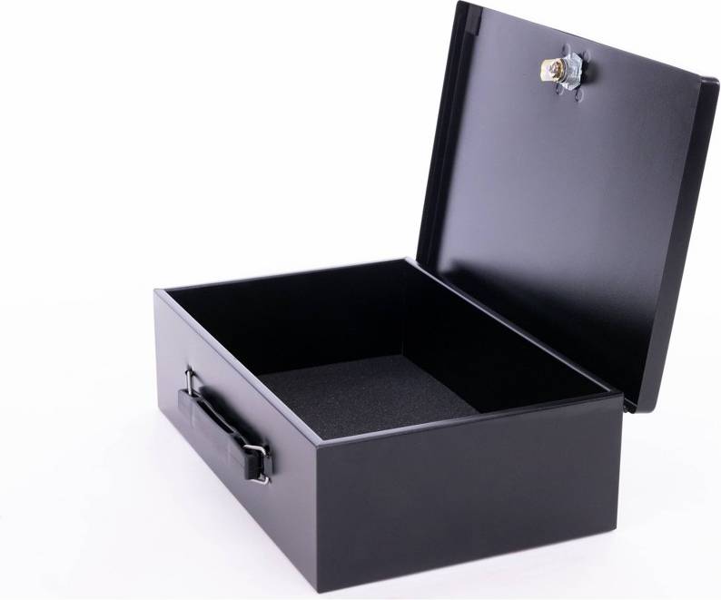 Medium Steel Key Lock Safe