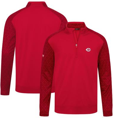 Levelwear Reds Aztec Quarter-Zip Pullover - Red